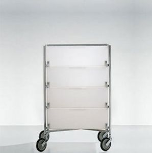 Kartell - Mobil 4 Drawers with Castors